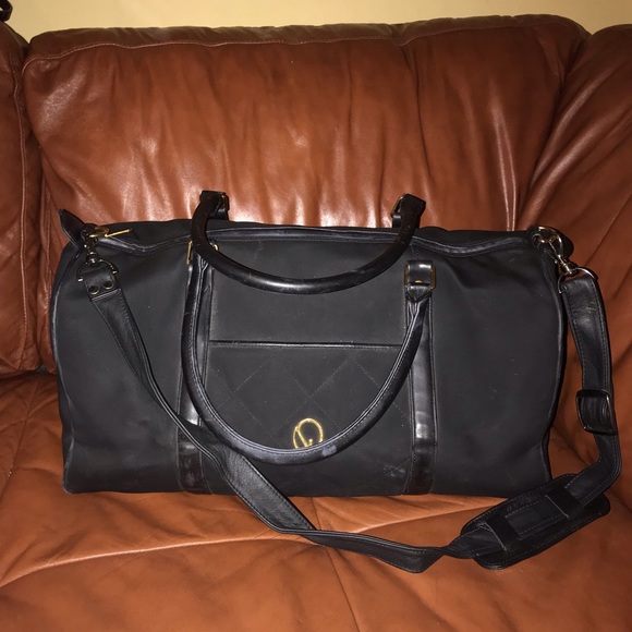 St. John Bags St John Rare Vintage Black Duffle Bag Poshmark